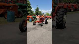 Orange Spectacular 2023Beautiful Allis Chalmers 220 and D17 [upl. by Hastings]