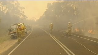 100 missing in Tasmania bush fires [upl. by Kauppi]