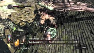 Dark Souls Bell Gargoyle Boss Fight Walkthrough Guide [upl. by Avonasac495]