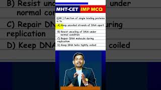 MHTCET 2024 Biology Video  MhtCet Biology Mcq Practice 2 biology [upl. by Aidiruy]