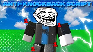 ANTIKNOCKBACK Script for Roblox Bedwars  No Knockback [upl. by Karia792]