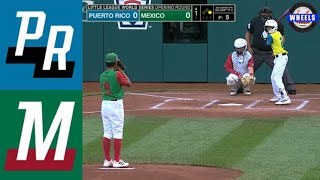 Puerto Rico vs Mexico  LLWS Opening Round  2022 Little League World Series Highlights [upl. by Peckham]