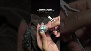 sharpening Cuticle Nippers w Aluminum Foil [upl. by Yorle]