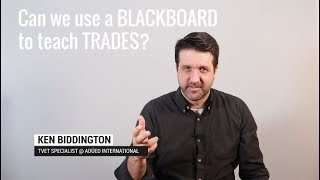 Can we teach Trades with only a Blackboard [upl. by Arne414]