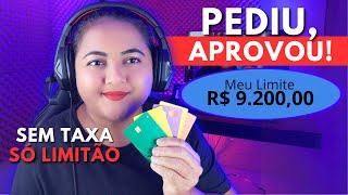 Top 5 Cartões de Credito de FÁCIL APROVAÇÃO ✨🎉 APROVA LIMITE ALTO  SEM ANUIDADE [upl. by Spitzer]