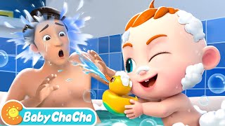 Bath Song  Lets Take a Bath  Fun Bath Time Song  Baby ChaCha Nursery Rhymes for Toddlers [upl. by Odilia638]