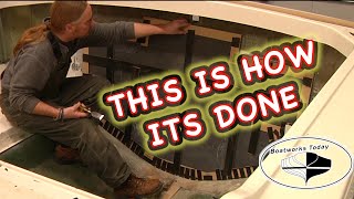 How To DIY Template amp Pattern Large Areas For Boat Projects [upl. by Tavish]