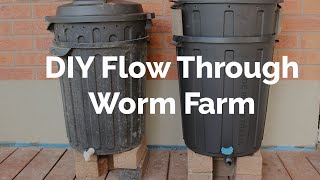 DIY Flow Through Worm Farm [upl. by Ripp]