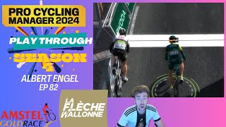 Season 4  Paris  Roubaix Pro Cycling Manager 24  Albert Engel Pro Career 82 [upl. by Cleti908]