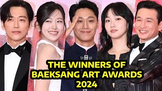 Winners Of The 60th Baeksang Arts Awards 2024 [upl. by Llegna]