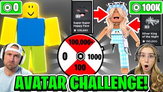 How To Dress Your Roblox Avatar For the Holidays Mystery Wheel Challenge [upl. by Till]