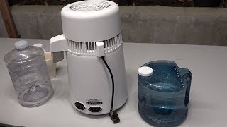 Review 60 Ebay water distiller all stainless steel internal [upl. by Indnahc465]