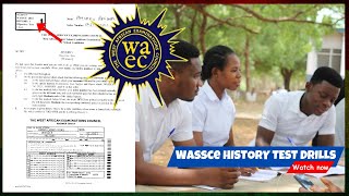 Likely Examination Questions for WASSCE History Candidates  WASSCE 2024 [upl. by Talbert516]