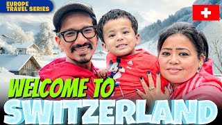 Welcome To Switzerland🇨🇭😍  Bharti Singh  Haarsh Limbachiyaa  Golla [upl. by Enomsed]