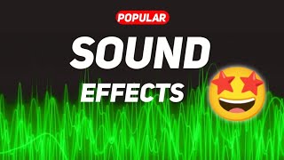 Best Sound Effects That Will make Your Videos More Engaging 🚀 [upl. by Daveda]