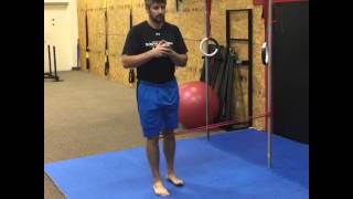 Reverse Lunges w Valgus Correction [upl. by Jean-Claude348]