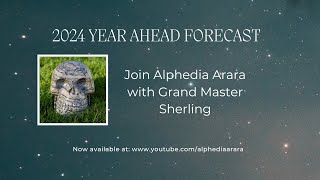 Sherling Merlinite Crystal Skull Year Ahead Forecast 2024 [upl. by Mikey872]