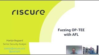 Webinar Running a fuzzing tool in OP TEE 031219 [upl. by Alracal]