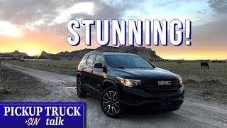 Stunner 2019 GMC Acadia SLE Black Edition Review [upl. by Oicnoel]