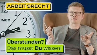 Überstunden Diese Basics solltest du wissen [upl. by Supen]