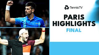 Novak Djokovic vs Grigor Dimitrov For The Title 🏆  Paris 2023 Final Highlights [upl. by Solly]