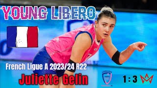 French Ligue A 202324 R22 Mulhouse vs Levallois Paris SaintCloud Juliette Gelin [upl. by Novek]