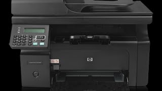 HP LaserJet Pro M1212nf Multifunction Printer [upl. by Teressa]