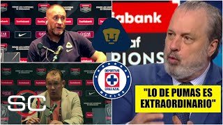 Pumas LO LOGRÓ eliminó a Cruz Azul en CONCACHAMPIONS Gómez Junco elogia a Lillini  SportsCenter [upl. by Assitruc681]