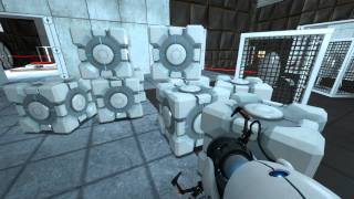 Portal walkthrough  Test Chamber 16 Advanced [upl. by Jarrell]