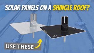 How to Attach Solar Panels to a Shingle Roof [upl. by Adyht]