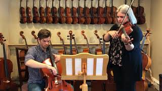 Happy Fourth of July Star Spangled Banner Cello and Viola Duet [upl. by Rudwik]