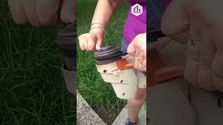 How to Use Zip Ties for Weed Wacker [upl. by Irt609]