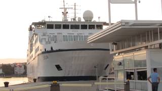 trajekt Zadar  Zadar ferry docking [upl. by Adabel139]