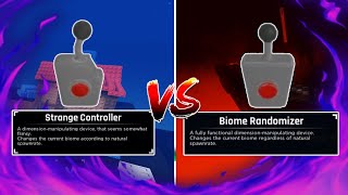 BIOME RANDOMIZER VS STRANGE CONTROLLER WHATS THE DIFFERENCE  Sols RNG [upl. by China884]