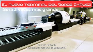 🇵🇪 🇩🇪 Prueba el nuevo terminal del Aeropuerto Jorge Chávez  Lima Airport 🔴 [upl. by Eiramassenav734]