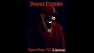 Power Demise Acapella  Power Down V2 X Demise  FNF Mario Madness Mashup [upl. by Fassold528]