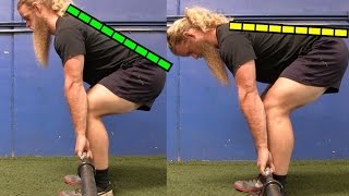 Lift With Your BACK  How To Stiff Leg Deadlift [upl. by Irahs]