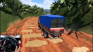 Ashok Leyland 3718 truck driving in offroad map euro truck simulator 2 [upl. by Giacamo]