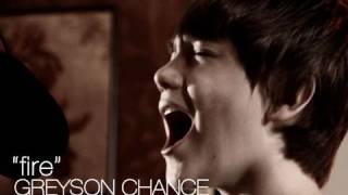 Greyson Chance quotFirequot exclusive live performance Waiting Outside the Lines [upl. by Berhley]