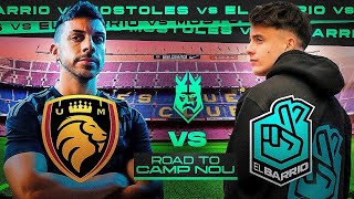 ULTIMATE MOSTOLES vs EL BARRIO  CUARTOS DE FINAL KINGS LEAGUE DjMaRiiO vs ADRI CONTRERAS [upl. by Irvin]