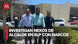 Detienen al alcalde de Matehuala por orden de presentación ante la FGE en San Luis Potosí [upl. by Lizzie]