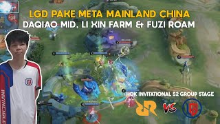 RRQ BAI PICK JING LGD DITUTORIN LANGSUNG KAH  RRQ VS LGD  HOK INVITATIONAL S2 Game 2 [upl. by Annoval553]