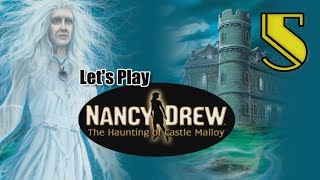 Nancy Drew 19 Haunting of Castle Malloy 05 wYourGibs  LEPRECHAUN SHAMROCK GARDEN PUZZLE [upl. by Akitahs]