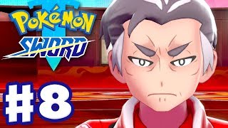 Gym Leader Kabu  Pokemon Sword and Shield  Gameplay Walkthrough Part 8 [upl. by Htnamas]