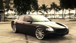 Maserati Quattroporte  22quot Vossen VVSCV1 Wheels  Rims [upl. by Ahsenauj37]