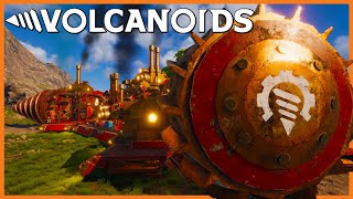 Upgrading Our Drillship with AUTO TURRETS in Volcanoids Coop Survival EP2 [upl. by Leong]