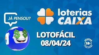 Resultado da Lotofácil  Concurso nº 3073  08042024 [upl. by Asyla]