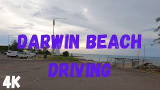 Darwin Northern Territory Australia  Cullen Bay Marina to Nightcliff Beach 4K Driving [upl. by Kaspar]