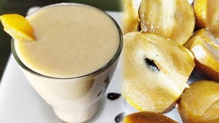 Sapota Milkshake Recipe  Sapodilla Shake Recipe  Chikoo Shake  Chikoo Milkshake  Chiku Shake [upl. by Olia]