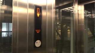 KONE MonoSpace MRL Traction elevator  Kungsbron Sthlm Centralstation Stockholm Sweden [upl. by Tahp]